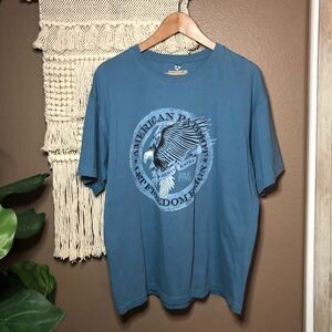 Outdoor Life Blue Freedom Patriot Eagle Shirt